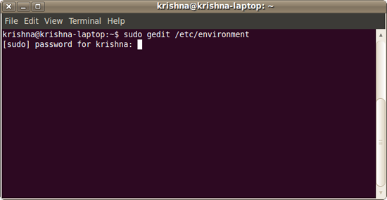 How to Setup Environment Variables Permanently in Ubuntu